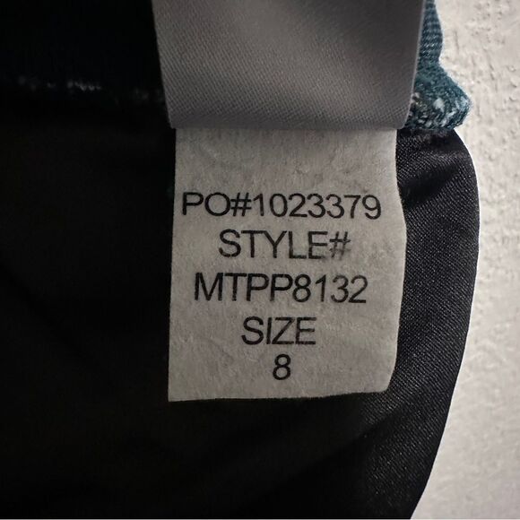 NYDJ Modern Legging Pull on Jeans Cheshire Hill Dark Teal Green Size 8 NWT $99 - Picture 11 of 11